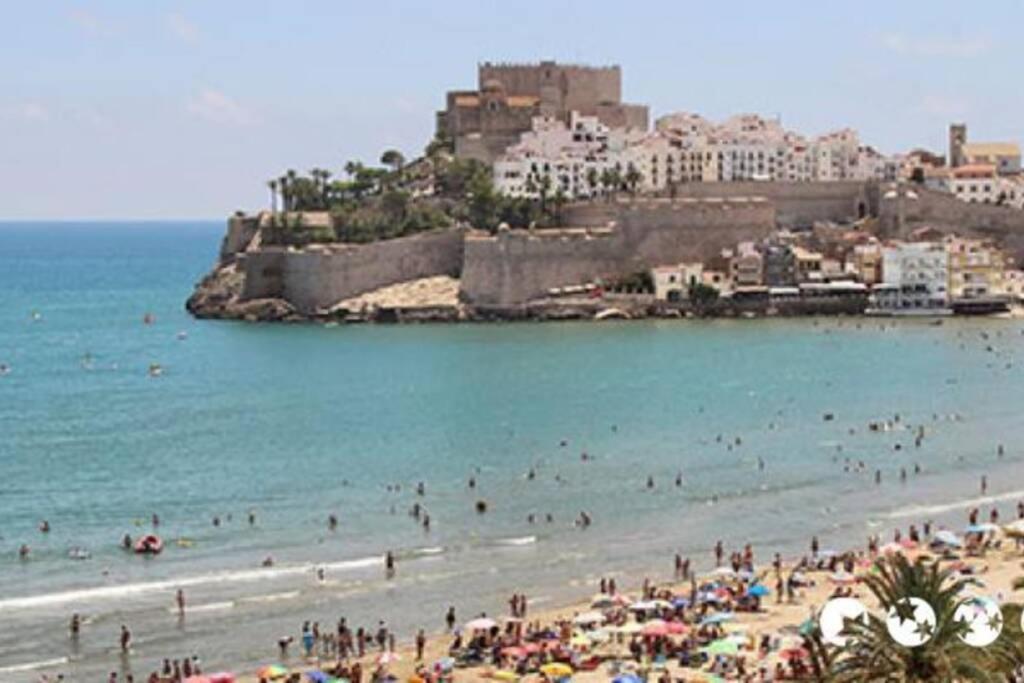 Вилла Casa Muy Cerca De La Playa A Пеньискола Экстерьер фото
